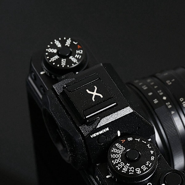 Fuji X t4 X t3 Hot Shoe: Inbyggd blixt-hotshoe svart kompatibel med Fuji X t4 X t3