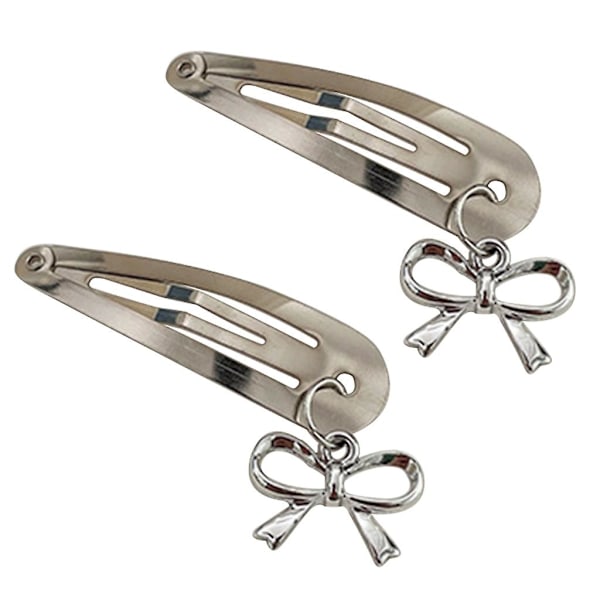 Bobbyclip Y2k Hårklämma Y2k Bobbypins Hårspännband Hårsmäll Bow tie
