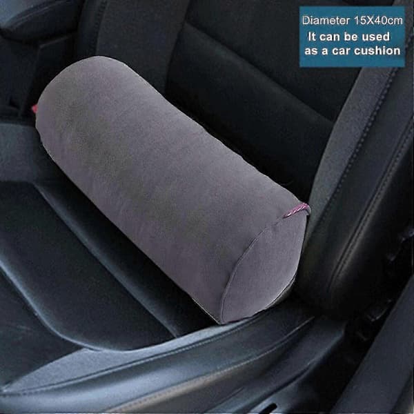 Cervicalkudde i Memory Foam för Nacksmärtlindring Rund Nackstöd Sovkudde