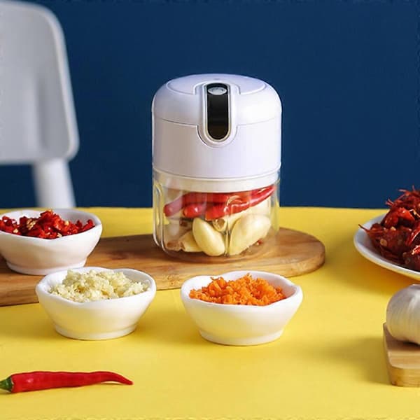 Elektrisk Köttkvarn för Hemmet, Portabel Mixer, Spiral Grönsaksskärare, Processor