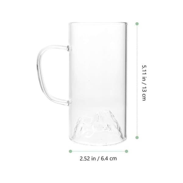 1 st Te Glas Kopp Mjölk Te Kopp Enkellager Vatten Dricksglas (Som Visas)