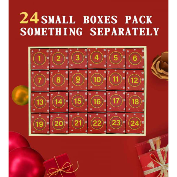 Lägg en speciell touch till din semestersäsong - Pussel Advent 2024, en 24-