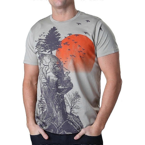 Baksmällan Human Tree T-shirt för män