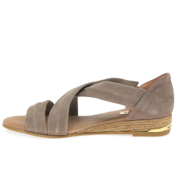 Zara Espadrillos dam Taupe Suede (africa) 3 Uk/36 Eu