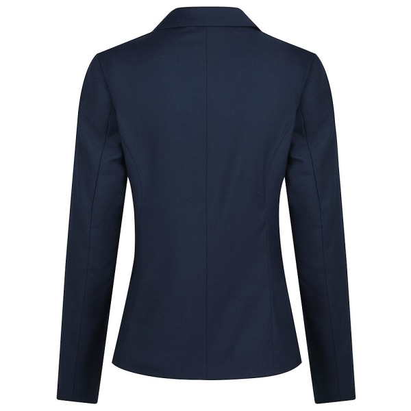 Allthemen Damkostym för Kvinnor, 2-delad, Slank Passform, Business Dark Blue XL