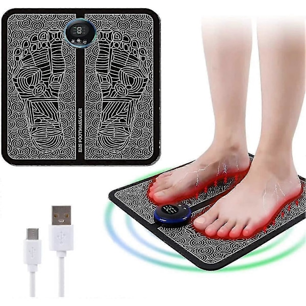 Fotmassage, Elektrisk fotmassagerare, Benformande fotmassage, Elektrisk massageapparat, Främjar blodcirkulationen och lindrar muskelvärk