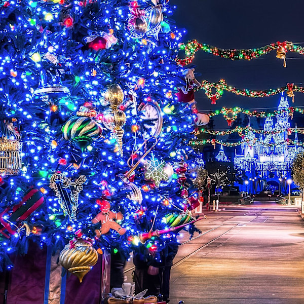 200 LED Flerfärgade Julbelysning Utomhus Vattentät, Utbyggbar 20m Blue Connectable 200 LED