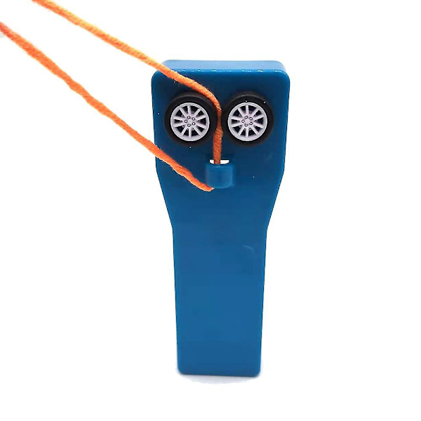 Hot Zipstring Rope Launcher Propeller Med Rope String Blue