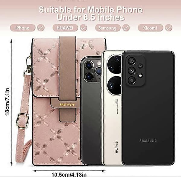 Telefonväska Present till Kvinnor Små Crossbody-väskor