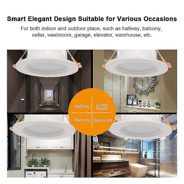 Induktions Downlight Taklampor