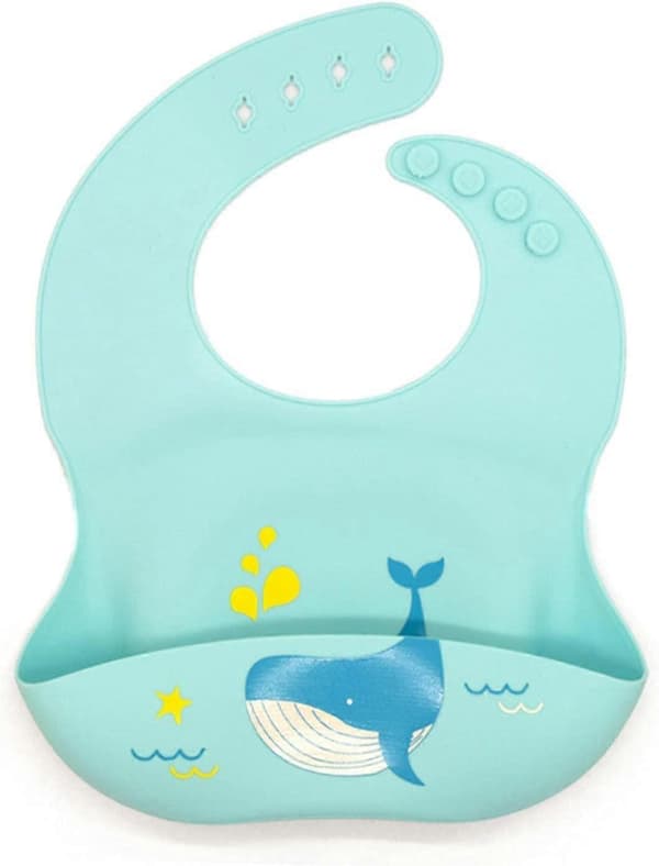 Baby Silikon Salivficka Barnmåltidsfickor