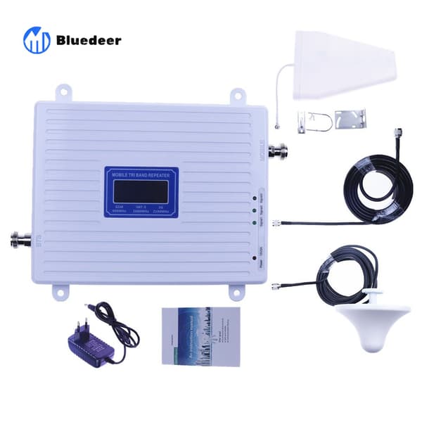 Telefonsignalboosters, 4G-antennrepeaters, LTE-cellförstärkare, mobila kit