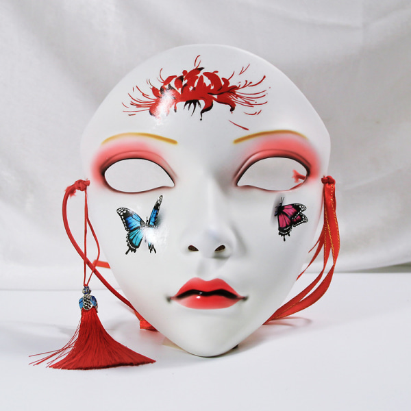 Sakura Beauty Mask, All Things Have Spirits, Adult Party Mask, Christm Beauty Mask 1