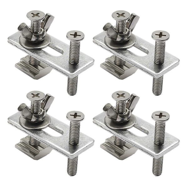 Set med 4 T-spårsklämmor för 3018-PRO / 3018-MX3 / 3018-PROVer CNC Fräs- och Gravyrmaskin