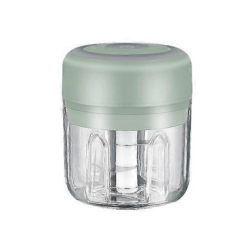 Elektrisk Hackare Vitlök Lök Hackare Frukt Kött Multi Hackare Med USB-Laddning 250ml