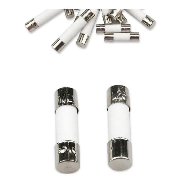 10x keramisk trög säkring (T) 10A / 250VAC 5x20mm