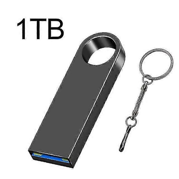 Super Usb 3.0 2tb Metall Usb-sticka 1tb Cle Usb-minnen 512g Usb-sticka Hög hastighet fri leverans 1TB