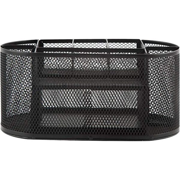 Mesh Skrivbord Office Organizer, Multifunktion Pennhållare Stil 1 Blå Stil 5