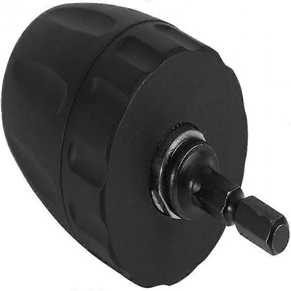 Chuck, 0.8-10mm 3/8\"-24unf Nyckellös Borrchuckhållare med 1/4\" Hex Socket Hållare Borrtillbehör