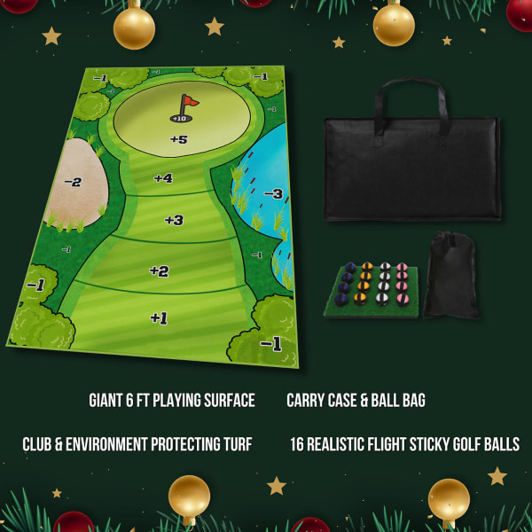 Battle Royale Golf Game, Casual Golf Game Setp, Backyard Golf 100*60cm