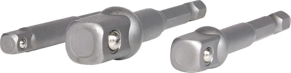 Hexskaft till fyrkantshylsadapter, borr-/drivskaftadapter 3/8 (65 mm)