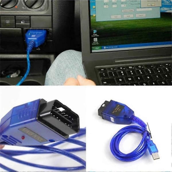VAG409 OBD2 USB KKL COM 409.1 Kkl OBD2 USB Diagnostikkabel Skanner Scan Tool Interface Diagnostikkabel