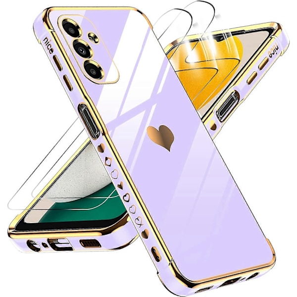 Skal för Samsung Galaxy A13 5G Kärleksmönster Mjuk TPU Plätering