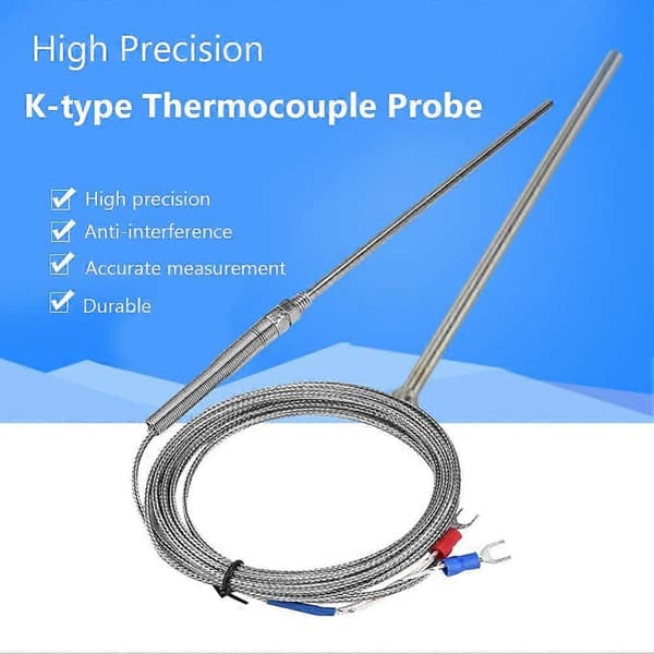 Termoelementsensorprober, Temperaturregulator K Typ (3m)