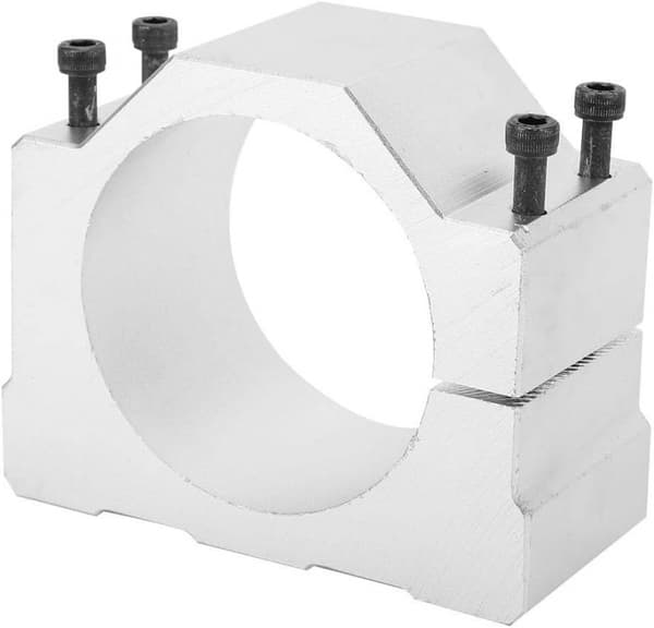 80mm spindelfäste, hållbart motorfäste 80mm spindelmotorfästebas CNC-klämma skaft Sp