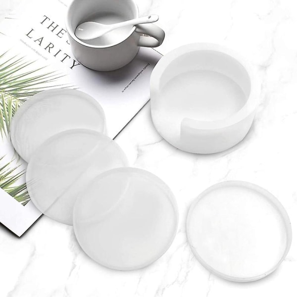 Coaster Resin Molds Coaster Molds För Epoxiharts Med