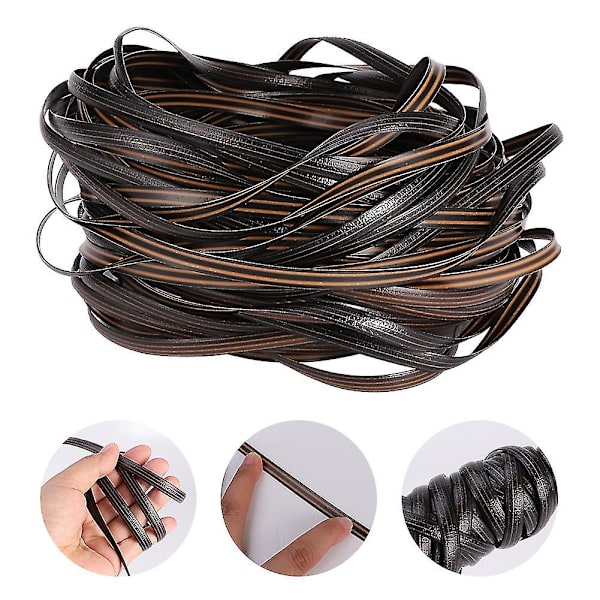 32m Reparationskit för Utemöbler i Högstyrka Plast Rattan Fläta Brown