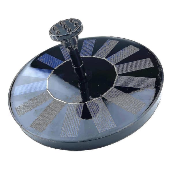 1.7w Solcellsdriven fontänpump flytande solfontän för trädgårdsdamm swimmingpool