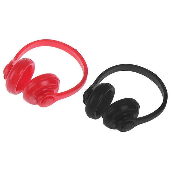 2 st Dockor Headset Miniatyr Hörlursmodeller Mini Hus Prydnad Dockhus Tillbehör