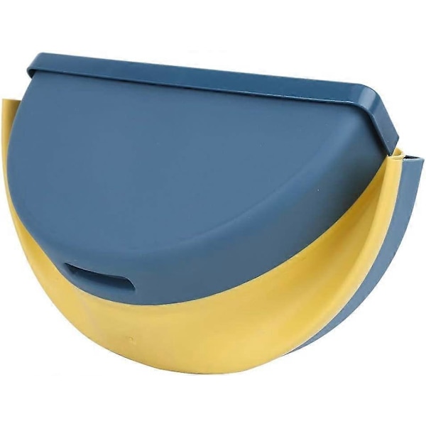 Mini U-formad Väggmonterad Hängande Köksavfallsbehållare Sot Design Stor Diameter Öppningsdesign Vikbar