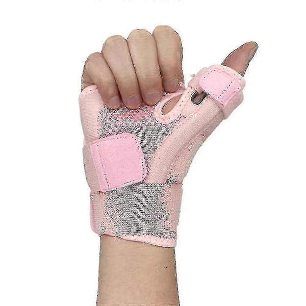 Justerbart tumstöd för handleden med flexibelt tumstöd