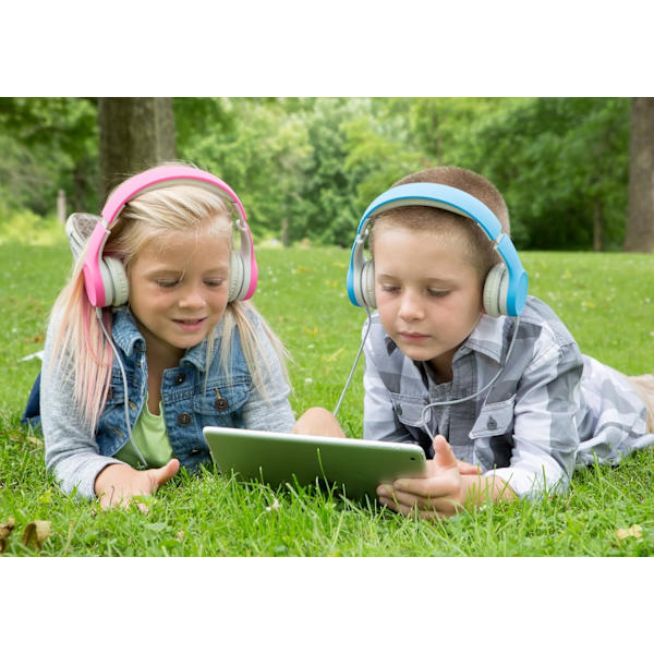 Snug Play+ Barnhörlurar med volymbegränsning för småbarn (pojkar/flickor Original Aqua