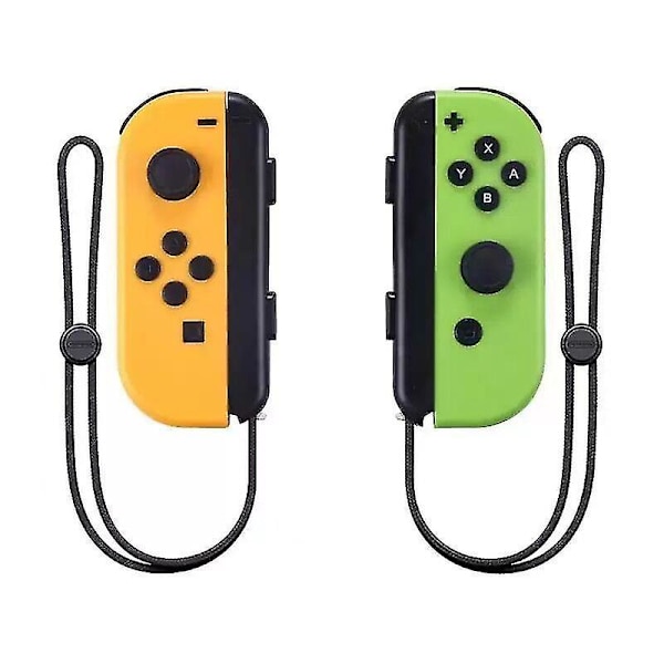 Spelhandtag Kompatibelt med Ns Switch Joycon Trådlös Bluetooth Gulgrön Full HD