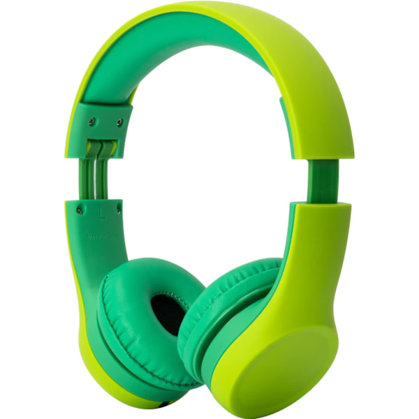 Snug Play+ Barnhörlurar med volymbegränsning för småbarn (pojkar/flickor Green 21