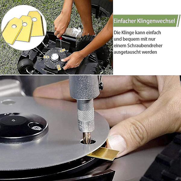 45 Ersättningsblad för Husqvarna / Automower / Gardena / Yard