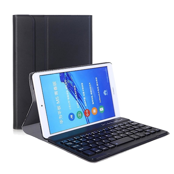 Tangentbord + Pu case för Huawei Mediapad M5 Black