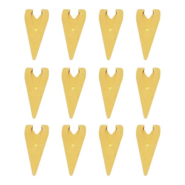 Sidmarkörer Metall Gem Bok Sidhållare Studenter 2.5X1CM 12-pack