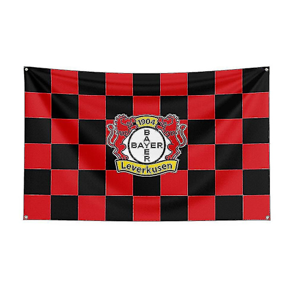 3x5 Bayer 04 Leverkusen Flagga Polyester Tryckt Racing Sport Banner För Dekoration February3 150 x 240cm E
