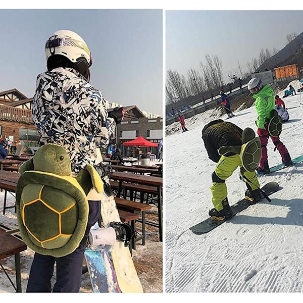 Skyddsutrustning för skidåkning skridskoåkning Snowboard Söt Turtle Tortoise C green 67cm