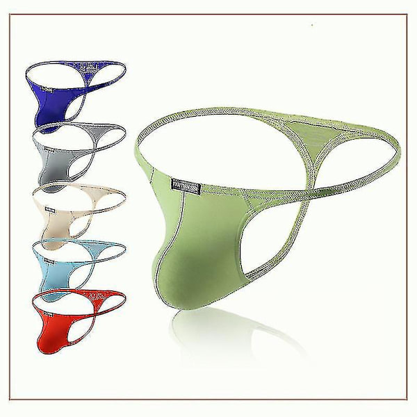 Herrbyxor Body Shaping Physique Byxor String Red XL