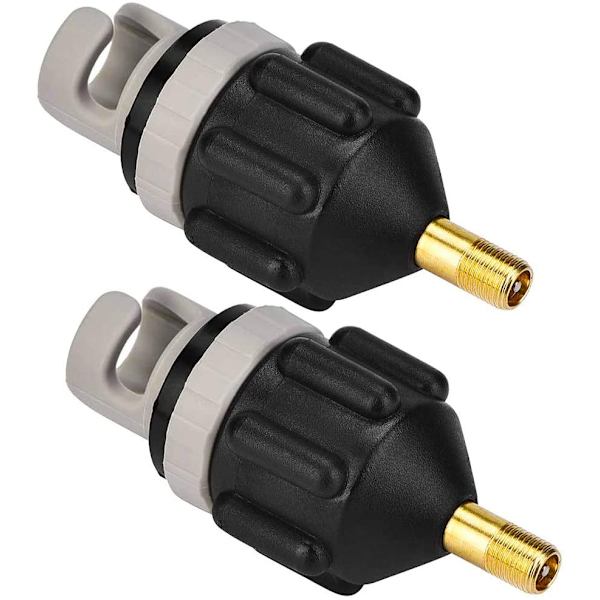 SUP Pump Adapter 2 st Inflationsventil Adapter Gummibåtar