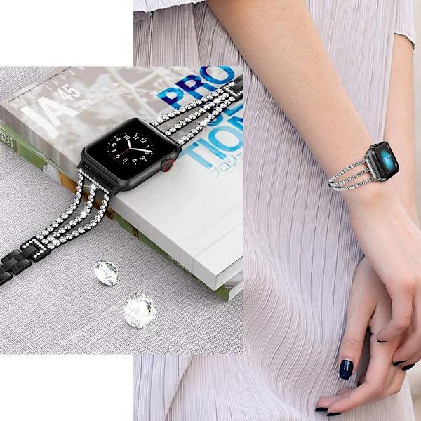 38 mm 40 mm 46 mm Vogue Jewelry Watch Arm for Watch Series Roséguld D (38mm/40mm/41mm)
