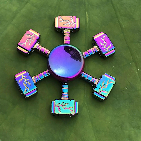 Ny 28 Stil Färgglad Metall Fidget Spinner Dekompression Legering Regnbåge Hand Spinner Edc Vuxen Finger Stress Relief Leksak Grossist_Italiensk Design 64