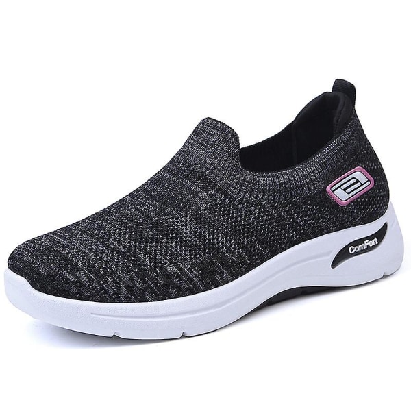 Ortopediska Damskor med Slip-on Design (FÅ DET) black 37