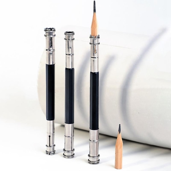 10 st Pencil Extender Hållare Justerbar pennförlängare C