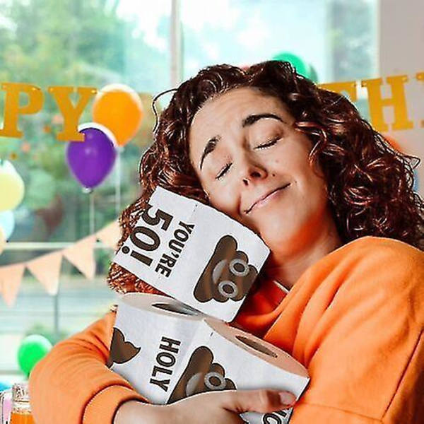 Rolig Toalettpappersrulle Födelsedagsprydnad Födelsedagspresenter För W 30th Birthday